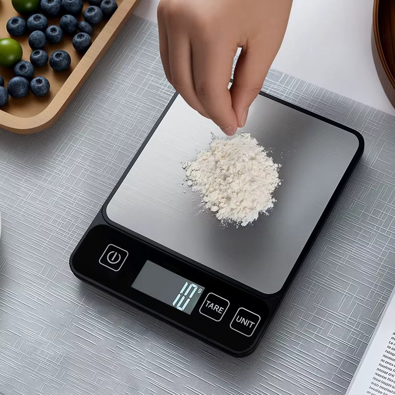 10kg Kitchen Scale LCD Digital Display Electronic Table Scale Baking Gram Weight Scales For Personal Healthy Diet Food Scale Alphinea Store