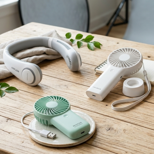 Beat the Heat Anywhere:The Ultimate Guide to Portable Fans & Cooling Accessories Alphinea
