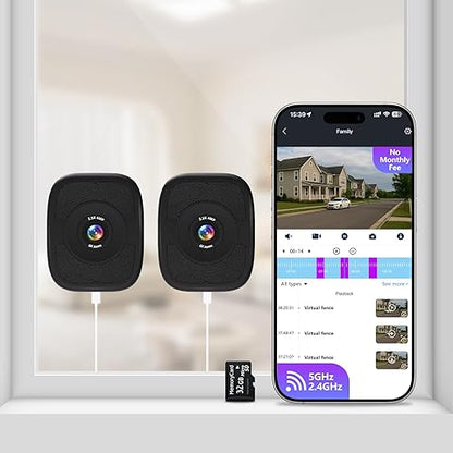 3MP 2K Dual-Band Indoor Smart Security Camera