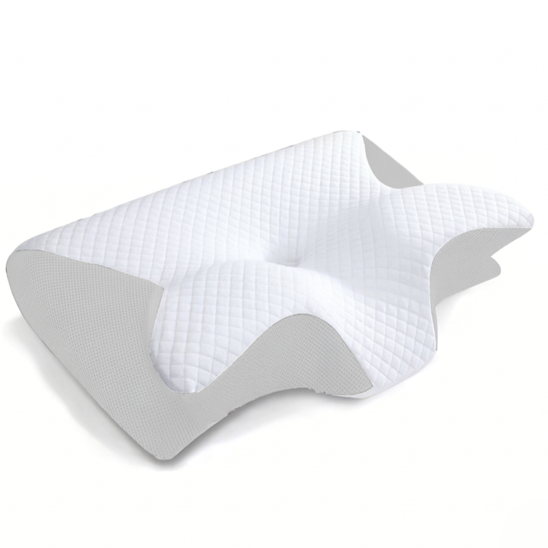 Bantal Busa Memori Kontur Kupu-kupu Ergonomis untuk Tempat Tidur Samping, Punggung & Perut Toko Alphinea