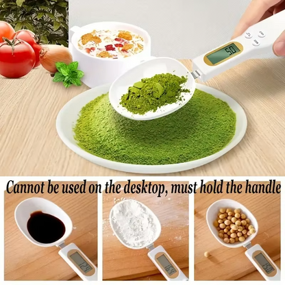Mini Spoon Scale Digital Kitchen Scale Electronic LCD Food Scale 0.1-500g Cooking Flour Milk Coffee Powder Weight Measure Spoon Alphinea Store
