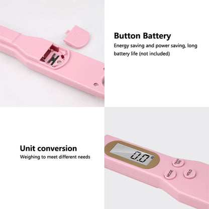 Mini Spoon Scale Digital Kitchen Scale Electronic LCD Food Scale 0.1-500g Cooking Flour Milk Coffee Powder Weight Measure Spoon Alphinea Store