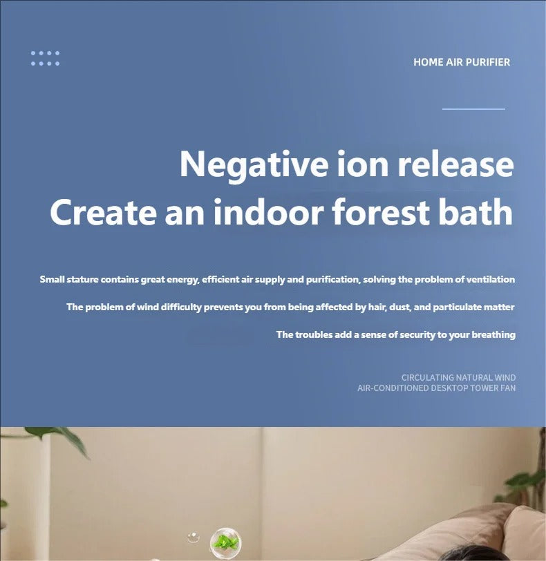 USB Air Purifier Negative Ion Household Air Formaldehyde Removal Odor Filtration Indoor Odor Removal Alphinea Store