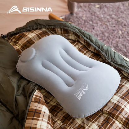 Camping Inflatable Pillow Portable Ultralight Travel Hiking Air Sleeping Pillow for Neck and Lumbar Support Alphinea Store