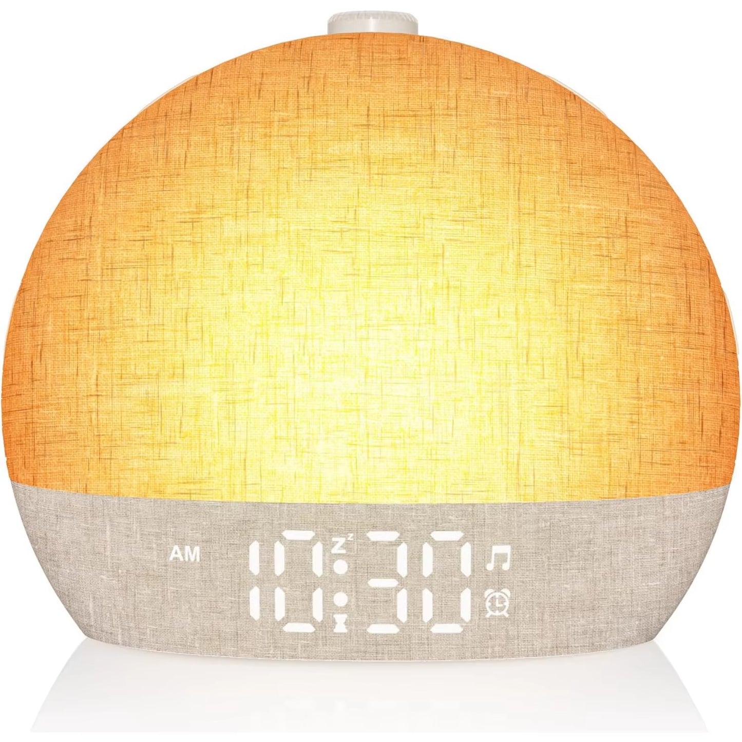 Wake Up Light Sunrise Alarm Clock Timer 30 White Noise Sound Machine Dimmable RGB Night Lights Sleep Aid Snooze Ideal for Gift Alphinea Store