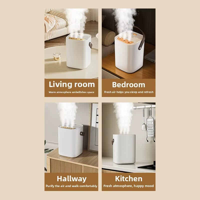 1 set of three nozzle night light humidifier 1.8L large capacity double filter aromatherapy machine mute bedroom car mounted spray Alphinea Store