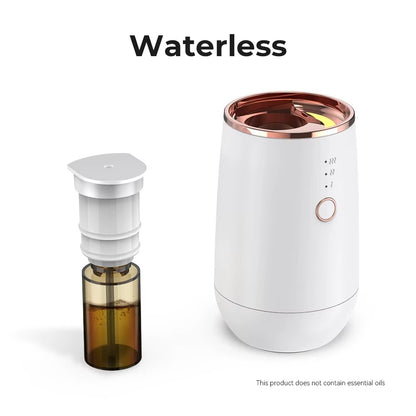 Mini Waterless Essential Oils Diffuser Car Fragrance Aromatherapy Diffuser Higher Atomizing Efficienc Home Air Freshener Alphinea Store