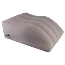PVC Elevation Leg Pillows Foot Pillow Inflatable Leg Pillow Lightweight Knee Cushion Portable Wedge Pillow Alphinea Store