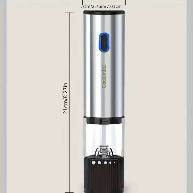Electric Salt and Pepper Grinder Automatic Rechargeable Pepper Mill Shakers Adjustable Coarseness Kitchen Appliances Alphinea Store