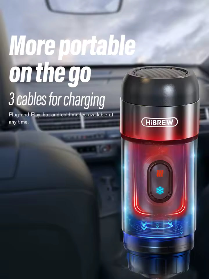 Portable Coffee Machine for Car & Home,DC12V Expresso Coffee Maker Fit Nexpresso Dolce Pod Capsule Coffee Powder H4A Alphinea Store
