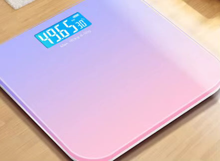 Gradient Color Intelligent LCD Electronic Scale Digital Display Glass Weight Scale Balance Body Electronic Scale For Weight Alphinea Store