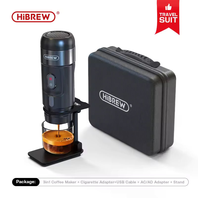 Portable Coffee Machine for Car & Home,DC12V Expresso Coffee Maker Fit Nexpresso Dolce Pod Capsule Coffee Powder H4A Alphinea Store