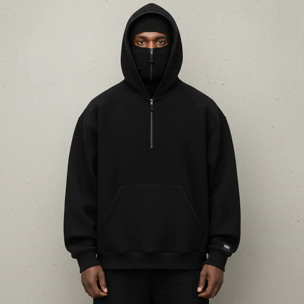 Balaclava Zip Hoodie