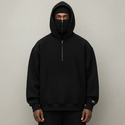 Balaclava Zip Hoodie