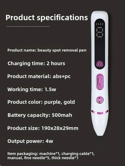 LCD Beauty Pen - Advanced Skin Care Device