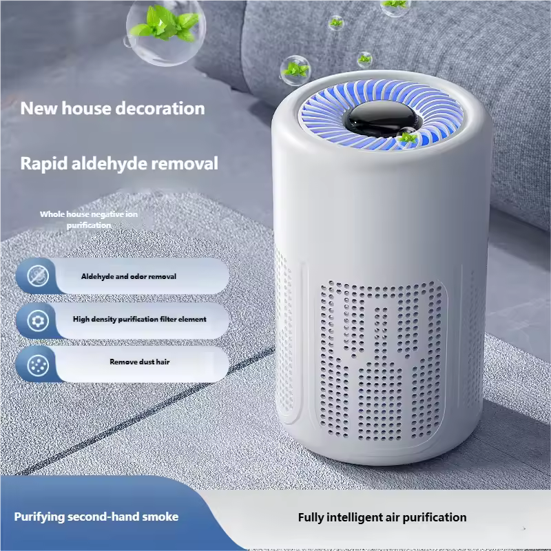 USB Air Purifier Negative Ion Household Air Formaldehyde Removal Odor Filtration Indoor Odor Removal Alphinea Store