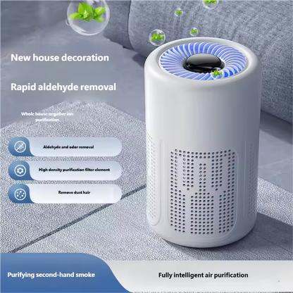 USB Air Purifier Negative Ion Household Air Formaldehyde Removal Odor Filtration Indoor Odor Removal Alphinea Store