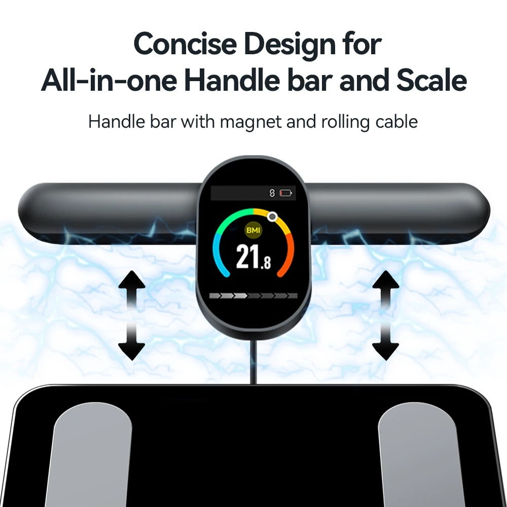 Body Composition Analyzer Professional Personal Weight Loss Fitness Scale Smart Body Fat Scale 8 Electrodes Bioimpedance Scales Alphinea Store