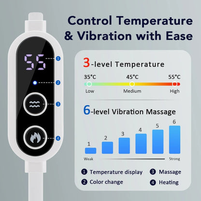 Hot Compress Electric Steam Eye Mask 3D Massage Constant Temperature Smart Timing Sleep Shading Sleeping Mask Eye Relief Alphinea Store