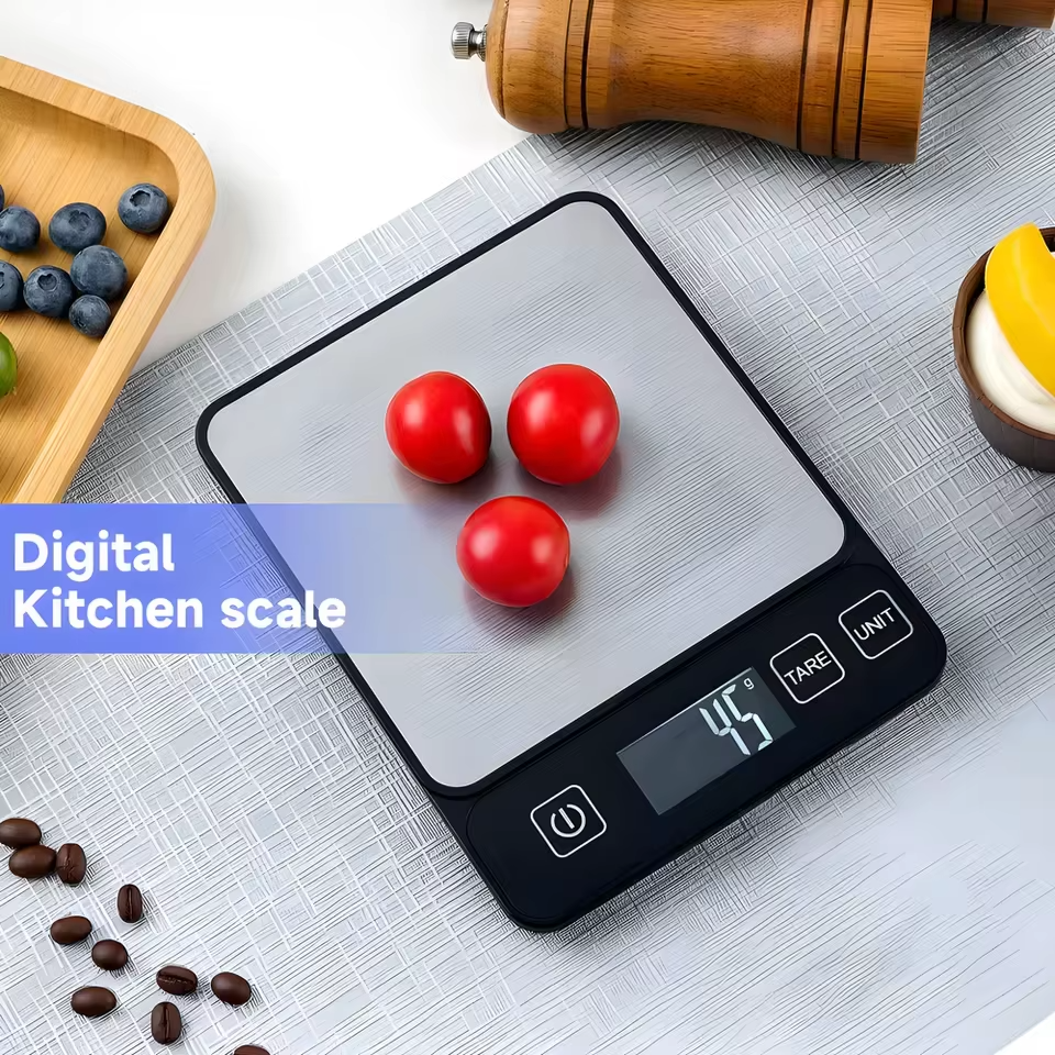 10kg Kitchen Scale LCD Digital Display Electronic Table Scale Baking Gram Weight Scales For Personal Healthy Diet Food Scale Alphinea Store