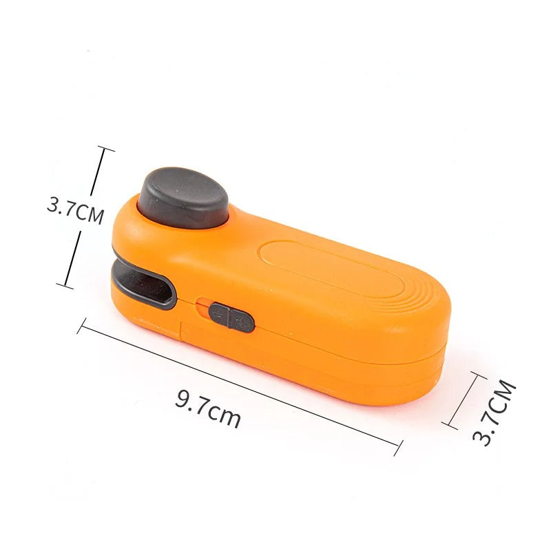 Portable Mini Sealer 2 in 1 Heat Sealer for Snacks Home Use Rechargeable Sealer Vacuum Sealer Snacks Plastic Bag Heat Sealer Alphinea Store