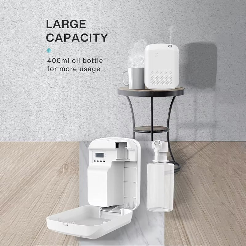 Fragrance Diffuser Aromatic Oil Diffuser Electric Home Air Freshener Machine Wall Hanging Essential Oil Diffuser For Hotel Alphinea Store