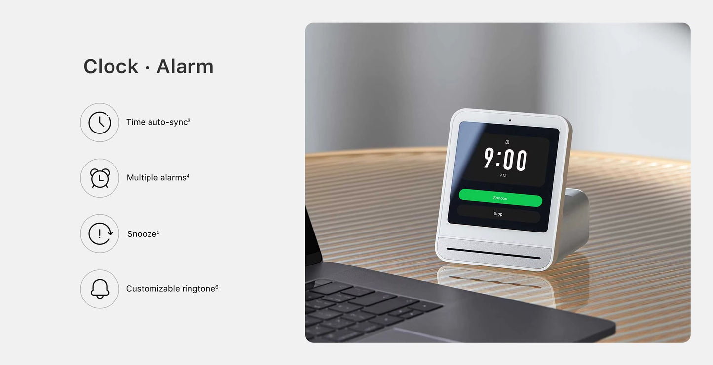 Air Monitor Gen 2, 7in1 Indoor Air Quality Meter Detects PM2.5,CO2,PM10,eTOVC,Noise,Temperature and Humidity,with Alarm Alphinea Store
