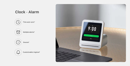 Air Monitor Gen 2, 7in1 Indoor Air Quality Meter Detects PM2.5,CO2,PM10,eTOVC,Noise,Temperature and Humidity,with Alarm Alphinea Store