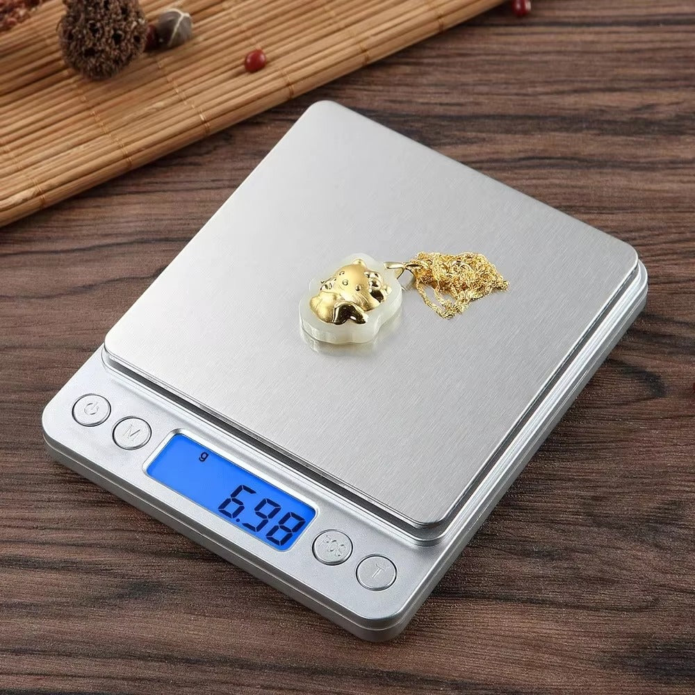 LCD Digital Scale Smart Precision Electronic Pocket Portable Kitchen Food Scales Gram Weight Balance Alphinea Store