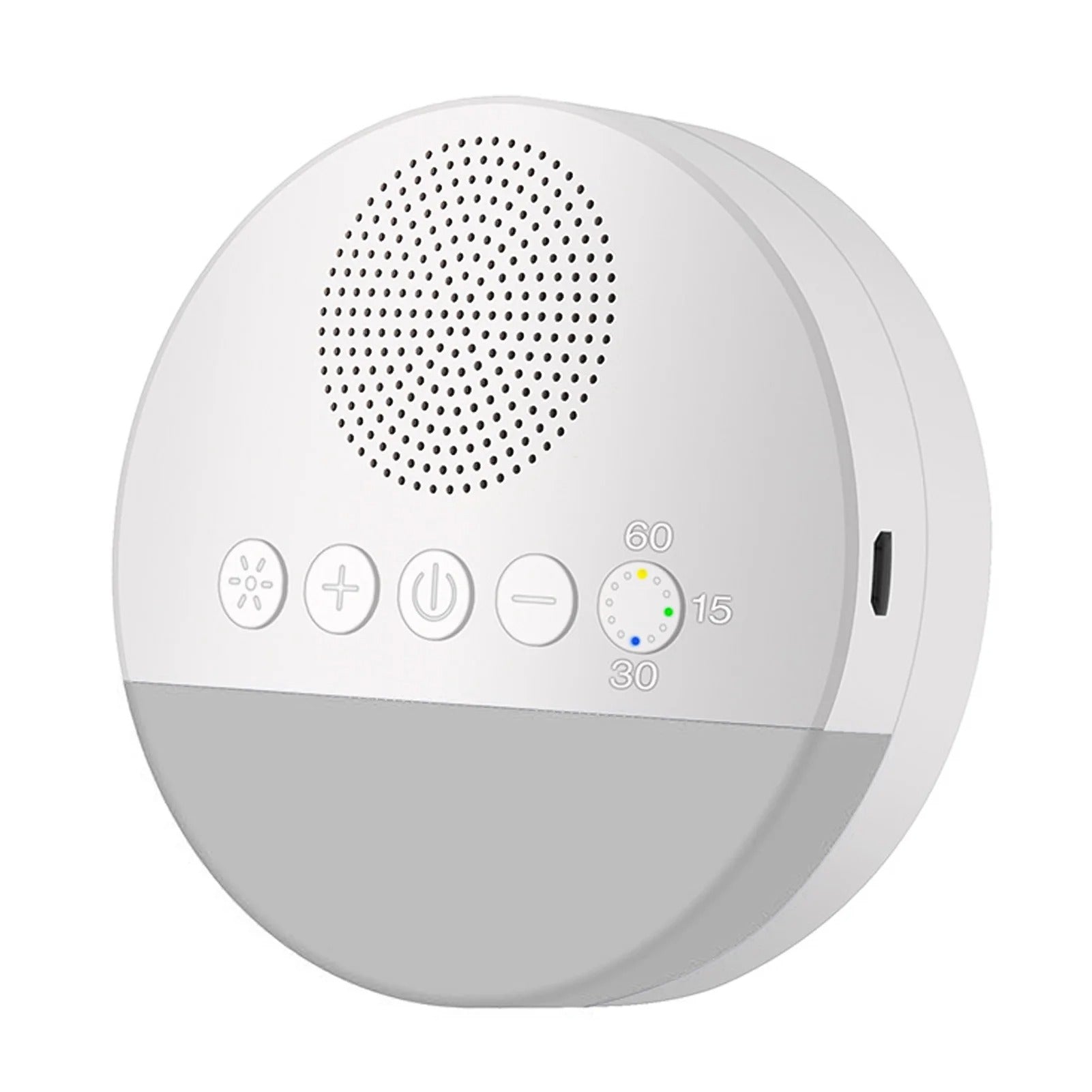 White Noise Machine USB Rechargeable Timed Shutdown Sleep Machine Baby Sleep Sound Player Night Light Timer Noise Player Alphinea Store