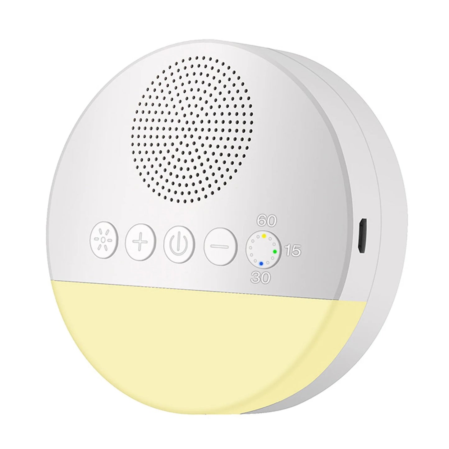 White Noise Machine USB Rechargeable Timed Shutdown Sleep Machine Baby Sleep Sound Player Night Light Timer Noise Player Alphinea Store