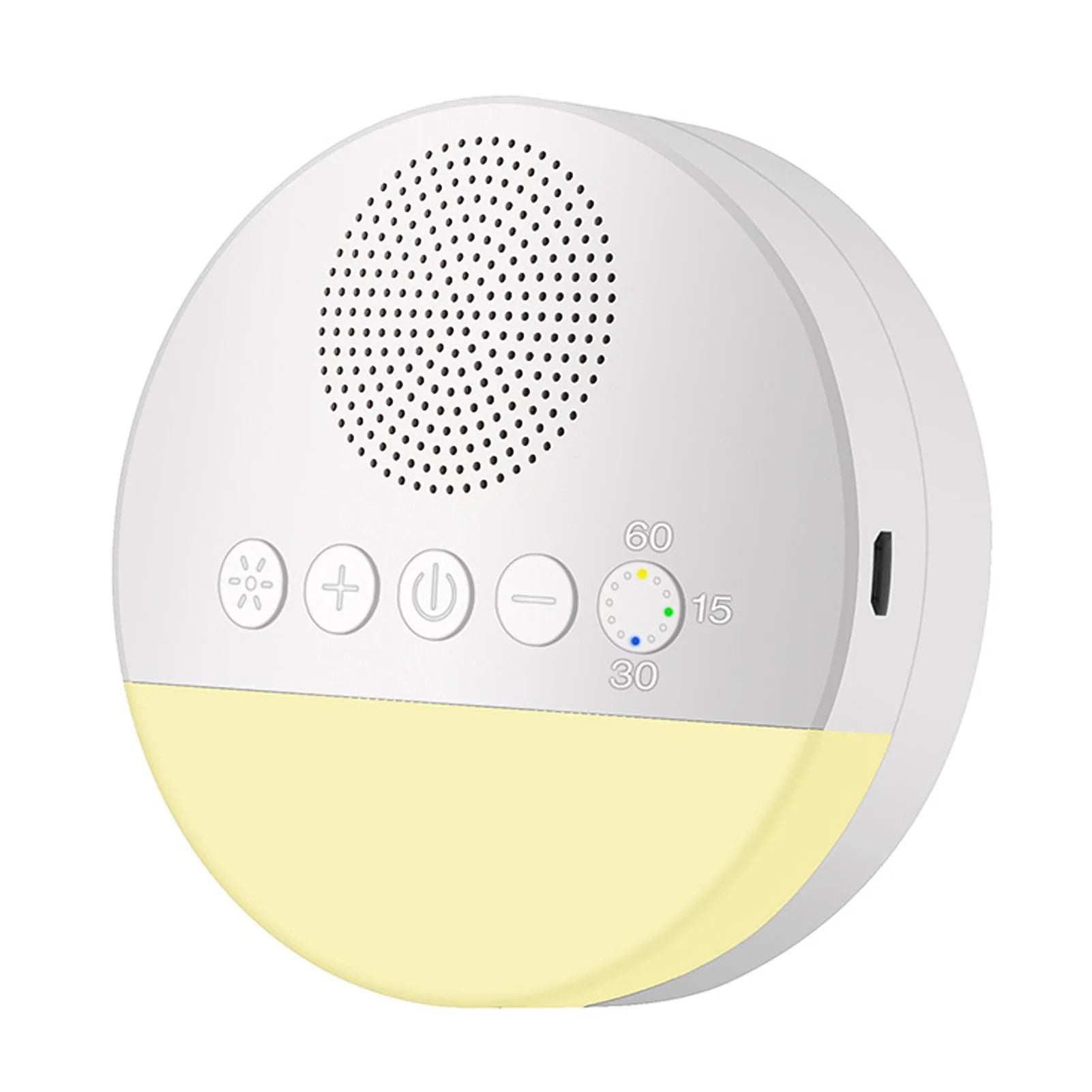 White Noise Machine USB Rechargeable Timed Shutdown Sleep Machine Baby Sleep Sound Player Night Light Timer Noise Player Alphinea Store