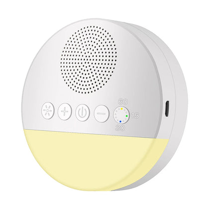 White Noise Machine USB Rechargeable Timed Shutdown Sleep Machine Baby Sleep Sound Player Night Light Timer Noise Player Alphinea Store